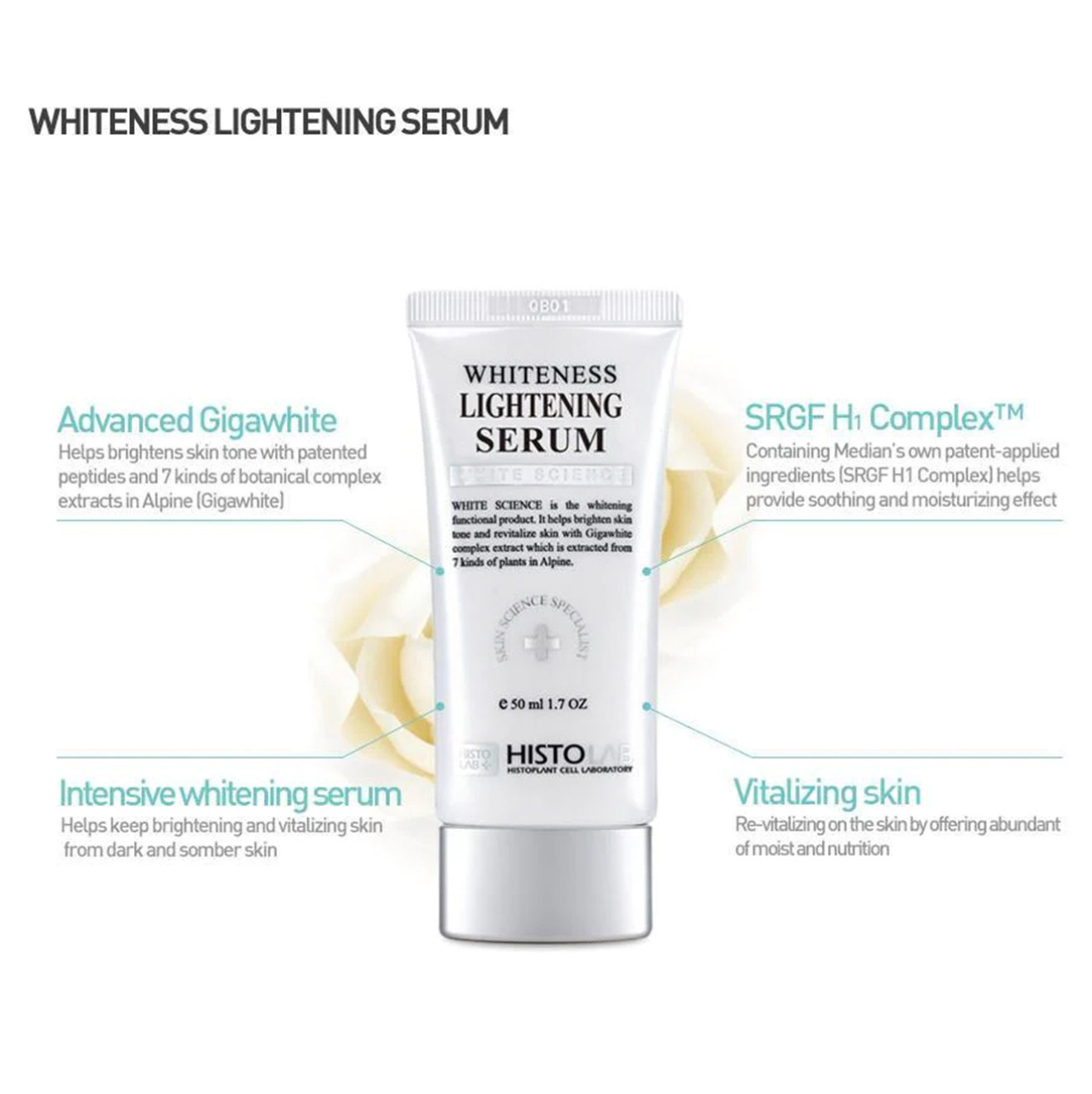 HISTOLAB Whiteness Lightening Serum