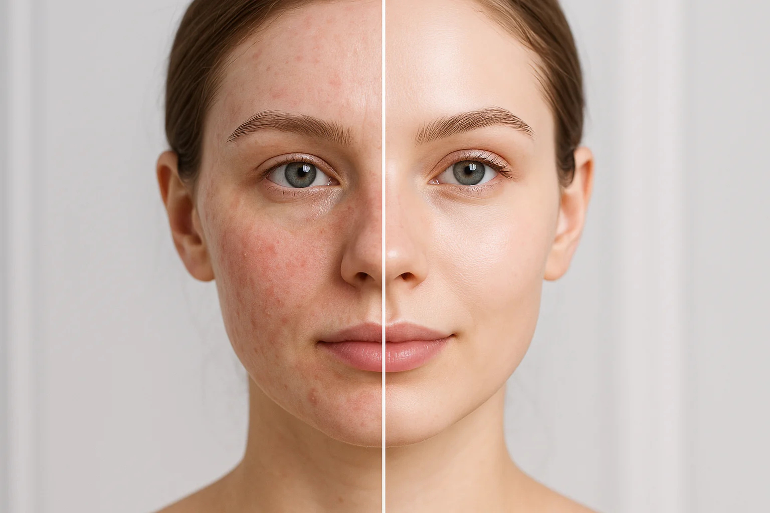 Skin Barrier Damage vs Healthy Skin